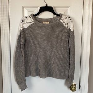 Hollister Cold Shoulder Sweater